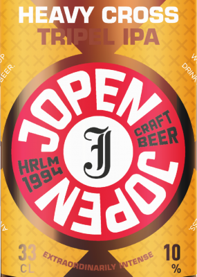 Jopen Heavy cross tripel IPA logo Jopen Heavy cross tripel IPA logo